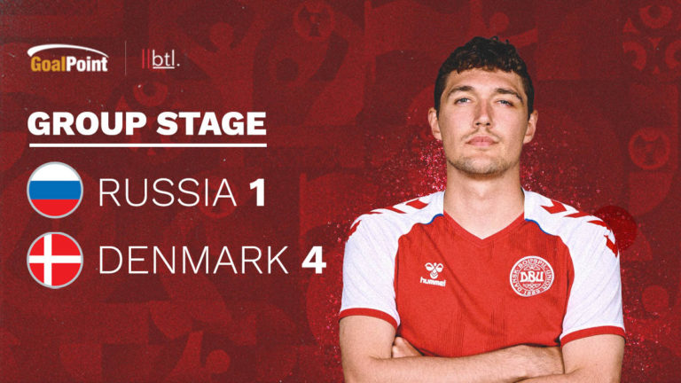 Russia 1-4 Denmark: Danish masterclass in København