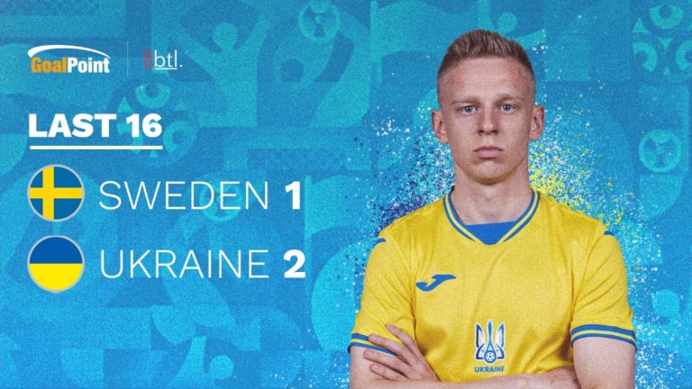 Sweden 1-2 Ukraine: Shevchenko has one more trick up his sleeve